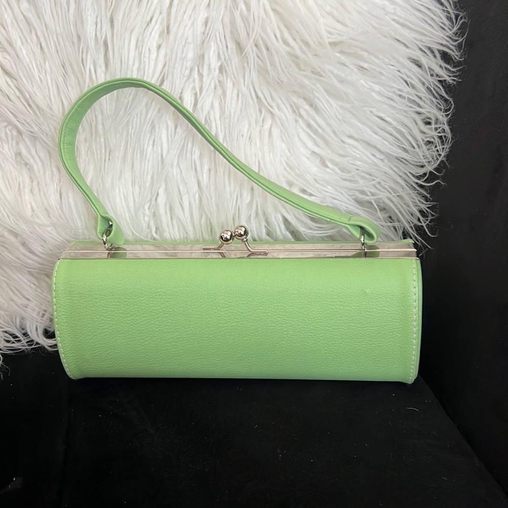 Vintage late 50’s clutch. Lime green